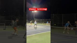 How to defend the power hitters #goldenpickleballpaddle #pickleball #amazingaccespickleballpaddle #