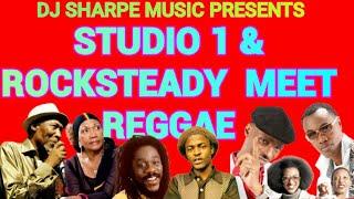 STUDIO 1& ROCKSTEADY MEET REGGAE |Alton Ellis, Ken Boothe, Sugar Minott, Sanchez, Beres Hammond