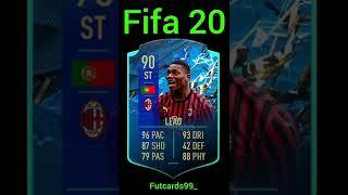 Rafael Leao all fifacards from fifa19 to fifa22 Which the best card? #fifa #fut22 #fifahistory