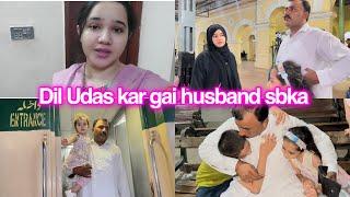 Bachon ka bhi dil nhi lg rha ab |dil Udas  kar gai  husband | sitara yaseen vlog