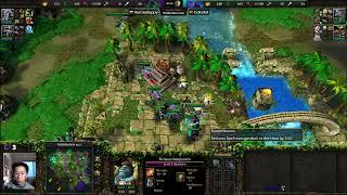 Happy (UD) vs Colorful (NE) - Mass Faerie Brawl - Recommended - WarCraft 3 - WC4064