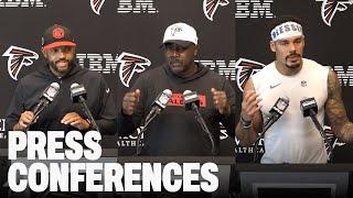 Jerry Gray, Jimmy Lake and Justin Simmons are excited for week 2 game vs Eagles | Press Conferences