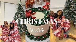 Spend Christmas with us   || Christmas Vlog, bake Christmas cake with us