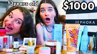 SPENDING $1000 AT SEPHORA (will parent approve?) w/ The Norris Nuts