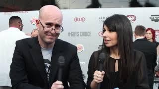 Alison Rosen and Bald Bryan at the Spike TV Guy's Choice Awards