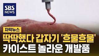 딱딱했다 갑자기 '흐물흐물'…카이스트 놀라운 개발품 (자막뉴스) / SBS