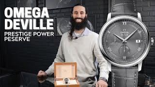 Omega DeVille Prestige Power Reserve 424.13.40.21.03.002 Watch Review | SwissWatchExpo