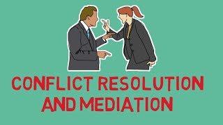 Conflict Resolution and Mediation  | SKILLS YOU NEED