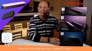 Philips Hue Play HDMI Sync Box - Komplet Setup !! (sponsoreret)