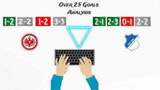 How to analyze Soccer matches for Over 2.5 Goals (Works 97%)