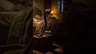 وضع الأفعى في غرفة أمه وهي نائمة فعاقبه الله بطريقه صدمت الجميع