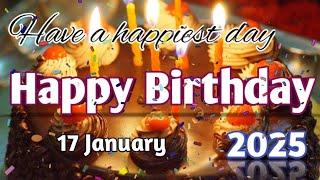 15 January Amazing Birthday Greeting Video 2025||Best Birthday Wishes