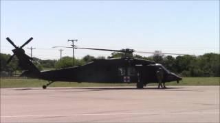 Amazing Blackhawk Helicopter Startup - Taxi - Takeoff