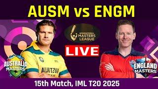 International Masters League AUSM vs EGM 14 th Match - T20, 2025 part II