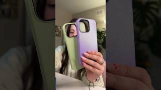 unboxing phone cases i got in PR (these were sent to me) #youtubeshorts #shorts #iphonecases