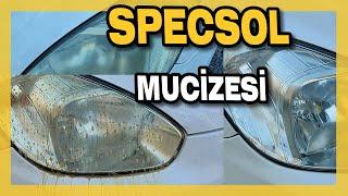 SPECSOL MUCİZEVİ FAR PARLATMA (İNANILMAZ SONUÇ)