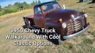 1950 Chevy Truck Walkaround - Original 216 Engine & Cool Classic Options