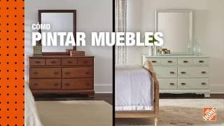 The Home Depot | Cómo Pintar Muebles De Madera