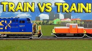 THE BIGGEST LEGO TRAIN CRASHES IN LEGO CITY! - Brick Rigs Gameplay - Lego Train Simulator Crashes