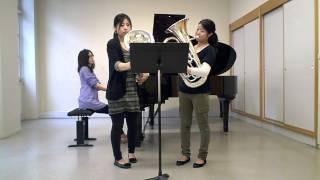 G.Caccini／arr.Misa Akahoshi／Ave Maria (Euphonium Duo and Piano)