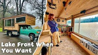 Custom Truck Cabin - REAL Rolling Tiny Home