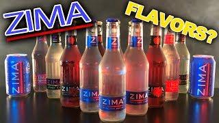 ZIMA Has Flavors? Zima Witch Apple, Pink, & Honey Kiss Drink Review