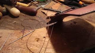 4 needles stitching