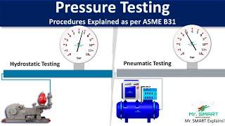 Pressure Testing Explained: Hydrostatic vs. Pneumatic Testing | Mr. Smart Engineering!