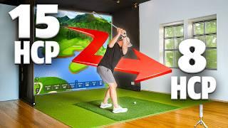 This Indoor Golf Practice Plan DROPPED My Handicap FAST (5 Easy Steps)