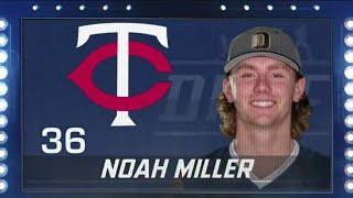 Coverage Of Noah Miller Being Selected By The Minnesota Twins No. 36 Overall In The 2021 MLB Draft