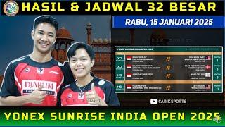 DUET BARU XD MENANG! Hasil Yonex India Open 2025 Hari ini Babak 32 Besar Day 2 : #indiaopen2025