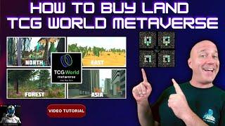 HOW TO BUY VIRTUAL LAND | TCG WORLD METAVERSE