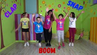 ATTIVITA' RITMICA CON MANI E PIEDI PER BAMBINI/ BODY PERCUSSION SEMPLICE -"CLAP, SNAP, BOOM!"