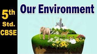 Our Environment | 5th Std | Science | CBSE Board | Home Revise