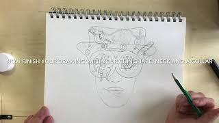 Steampunk self portrait tutorial