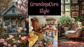 New GRANNY CHIC STYLE: GrandmaCore Aesthetic Home Decors - Vintage Home Design Ideas | Shabby Chic