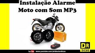 Alarme para Moto com Mp3 Pen Drive Radio FM SD - Doutor Dicas