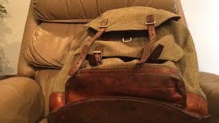 Swiss army Cold War rucksack