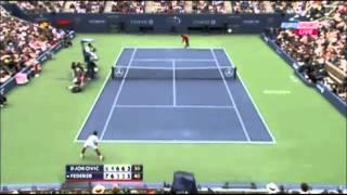 Novak Djokovic vs Roger Federer - Match Point - US Open 2011 [HD]