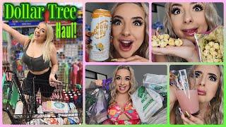 HUGE USA Dollar Tree HAUL & Taste Test!!