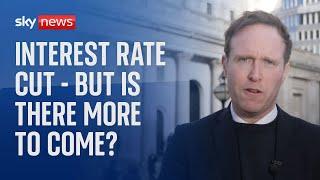 Sky's Ed Conway explains what interest rate cut means