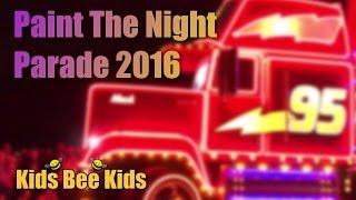 Paint the Night Parade 2016 - Andy and lexa watch mickey and friends night lights parade