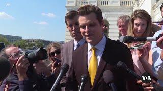 Matt Gaetz withdraws from consideration for top law enforcement job