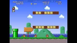 Mario Worker Remake 3.0 David Escorche New Adventure World 13 Completed Video