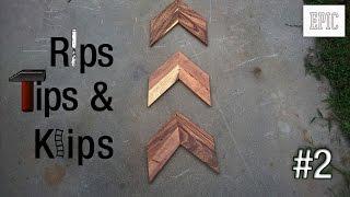 RTK #2:  Pallet wall Arrows
