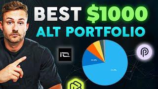 Best 100x Crypto Altcoin Portfolio Using $1000 | Get CRYPTO RICH