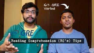 GRE RC's | Tips from 167 Verbal Scorer