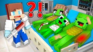 How JJ Became a Doctor and Saved Mikey Family in Minecraft ! - Maizen