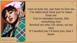 BLACKPINK Love To Hate Me Lyrics