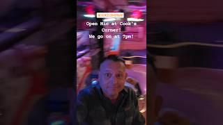 Open Mic - COOK'S CORNER - Trabuco Canyon, CA #gabagroove #openmic #cookscorner #livemusic #stage